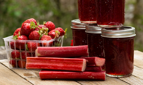 Strawberry Rhubarb Jam