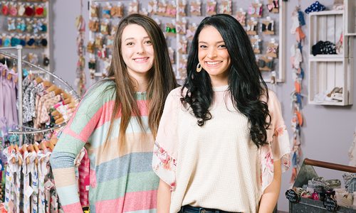 Clothing display at Sweet Repeats & Boutique in Nixa MO