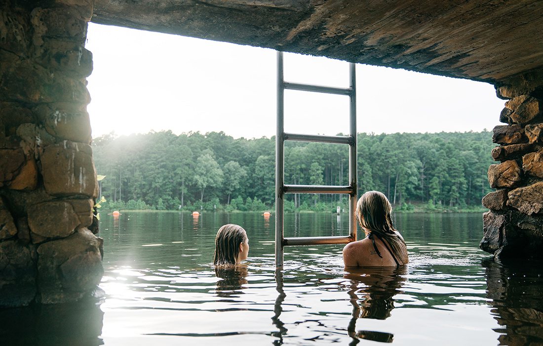 Along with a gorgeous swimming area at Lake Sylvia, you’ll find three and a half miles of interpretative trails that are accessible for physically disabled visitors. Additionally, the trails offer information about local trees and wildlife in Braille.