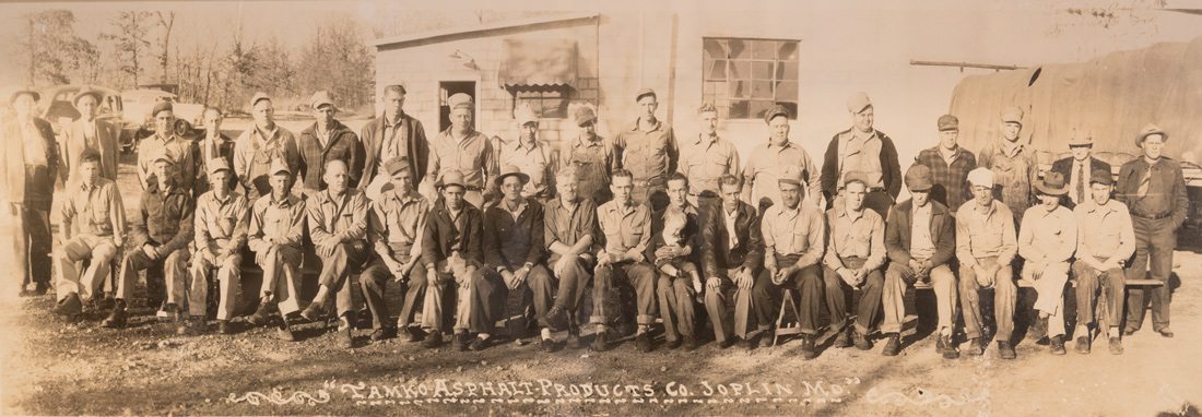 Employees at the original TAMKO plant on High Street in Joplin Missouri