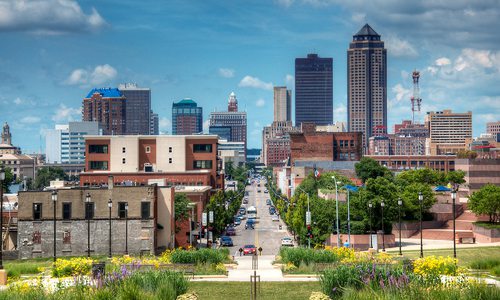 Des Moines, Iowa skyline