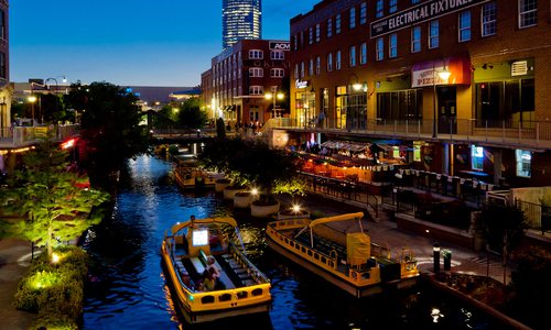 Bricktown in Oklahoma City