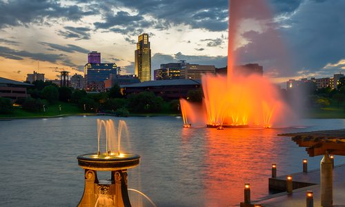 Omaha, Nebraska skyline