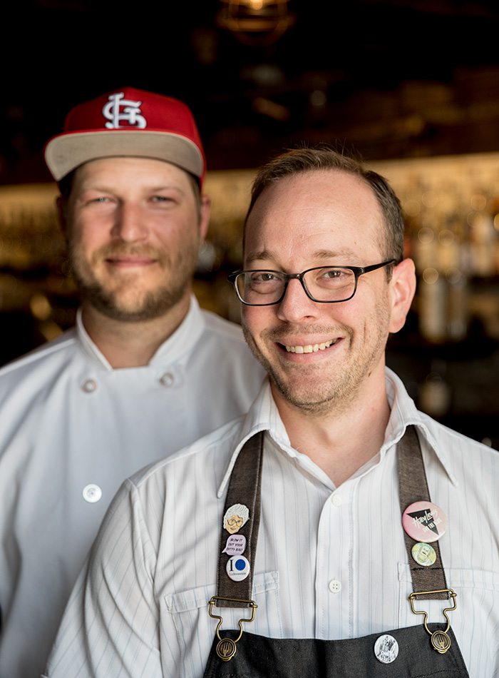 Executive Chef Daniel Stern and Beverage Impresario Doug Riddle of Social on Patton