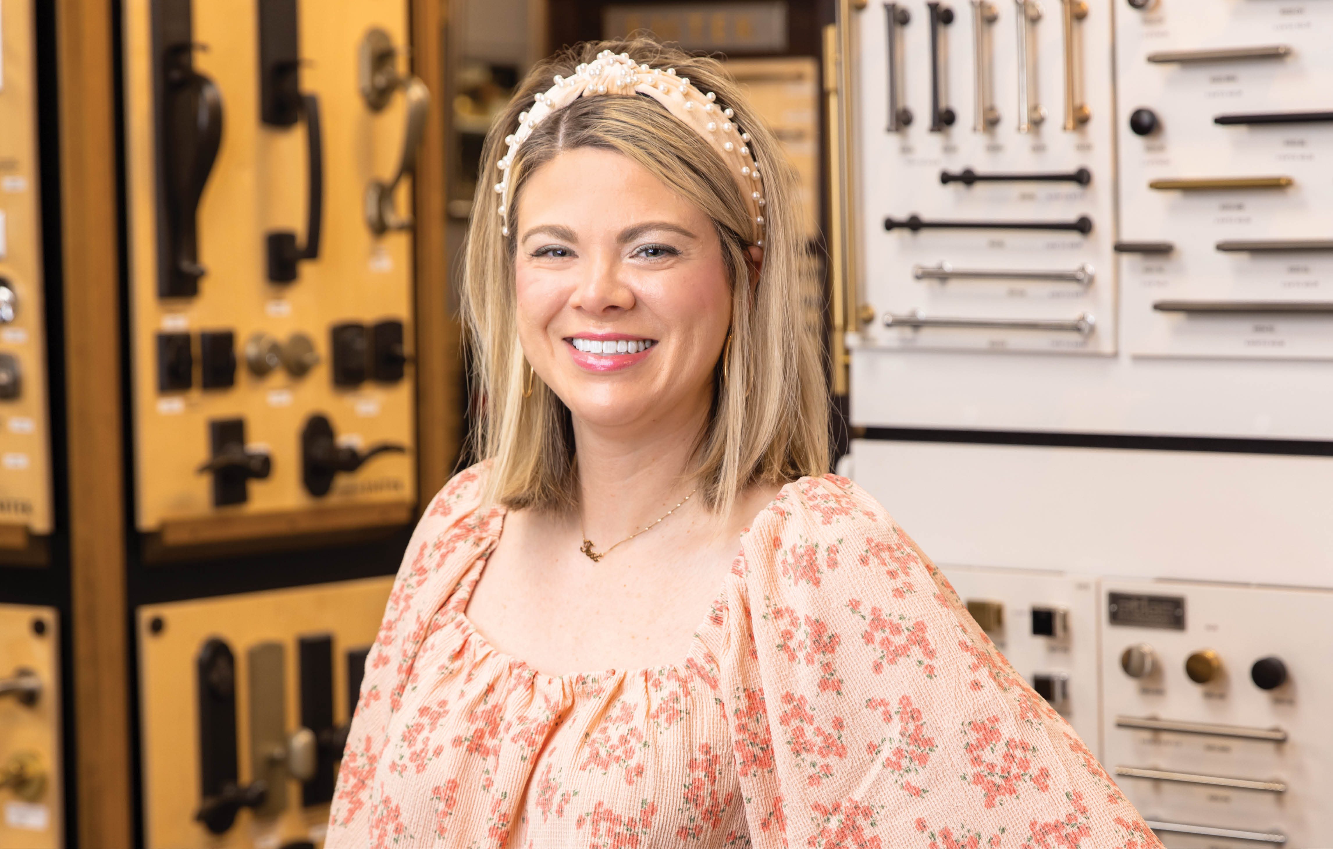 Tess Pennanen with National Home Products