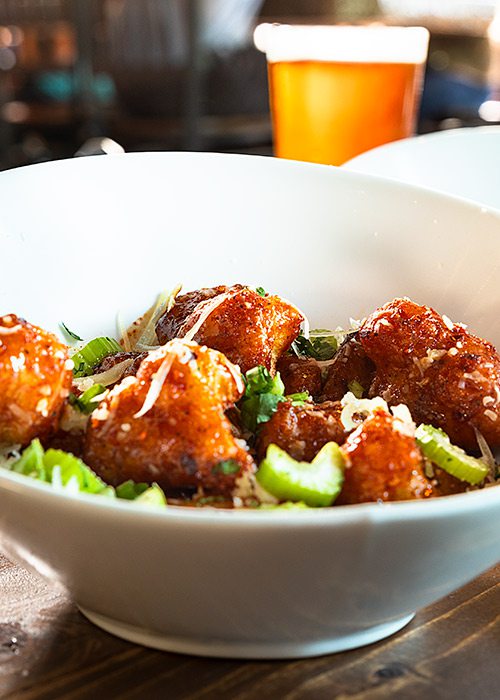 Buffalo Cauliflower appetizer at The Rock in Springfield MO