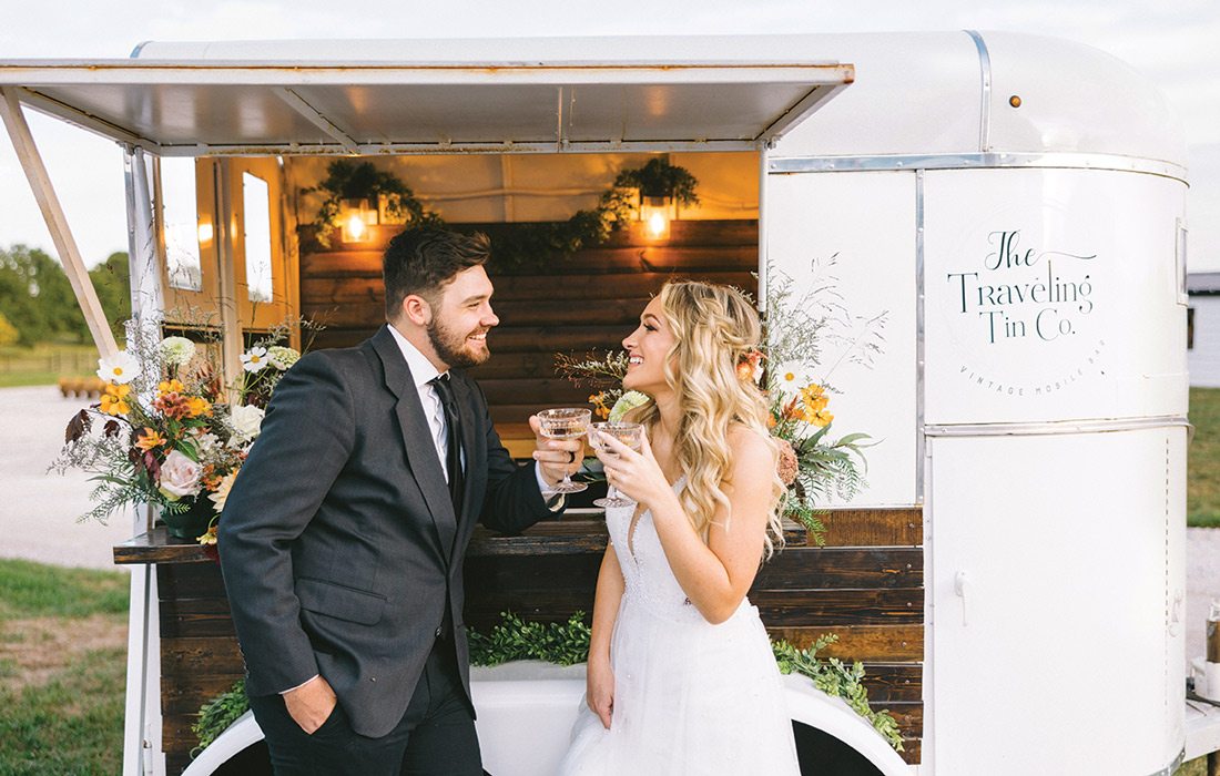 Traveling Tin Co. mobile bar