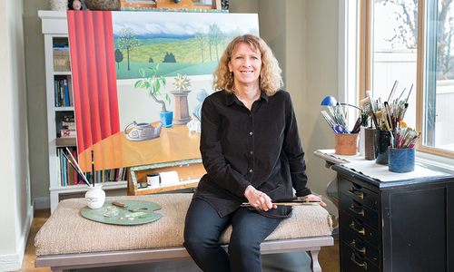 Jane Troup's Artist Studio