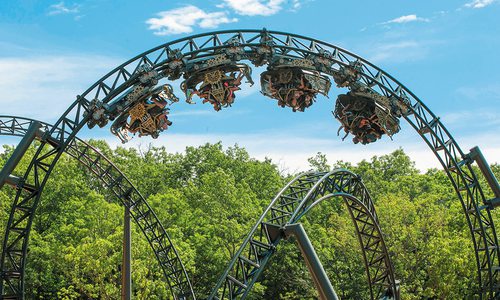 Time Traveler ride at Silver Dollar City