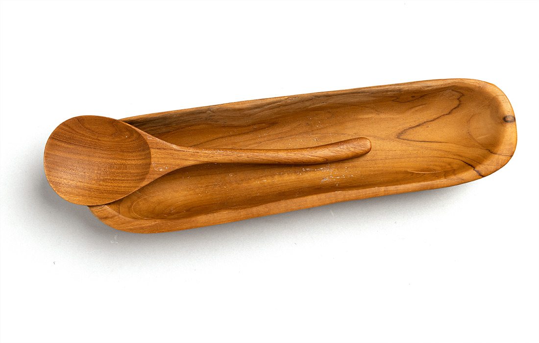 Wooden bowl