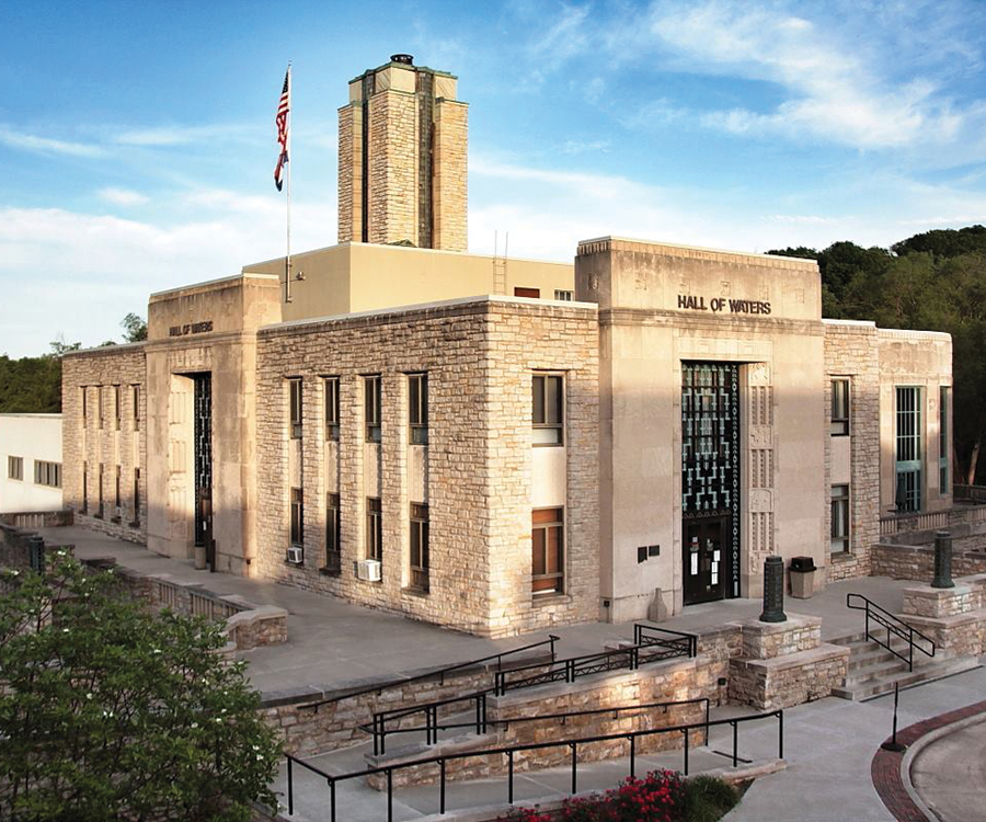 Hall of Waters in Excelsior Springs.