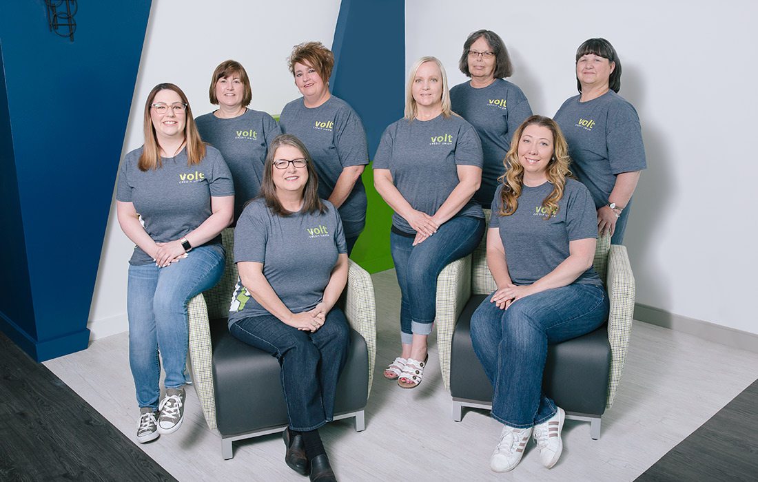 Volt Community Financial Credit Union staff