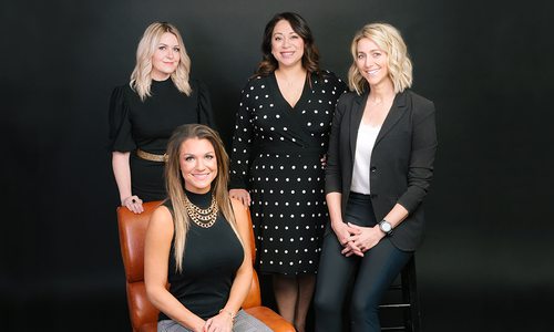 Rachel Casey, Renea Frizzell, Viviana Writer and Heidi Bleil of W2M Global