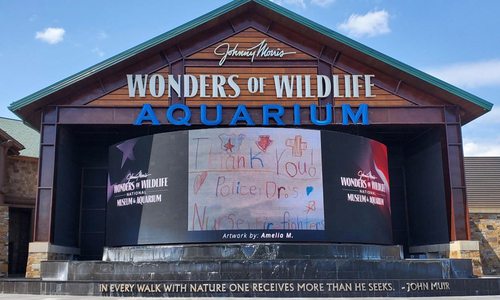 Wonders of Widlife display during shutdown