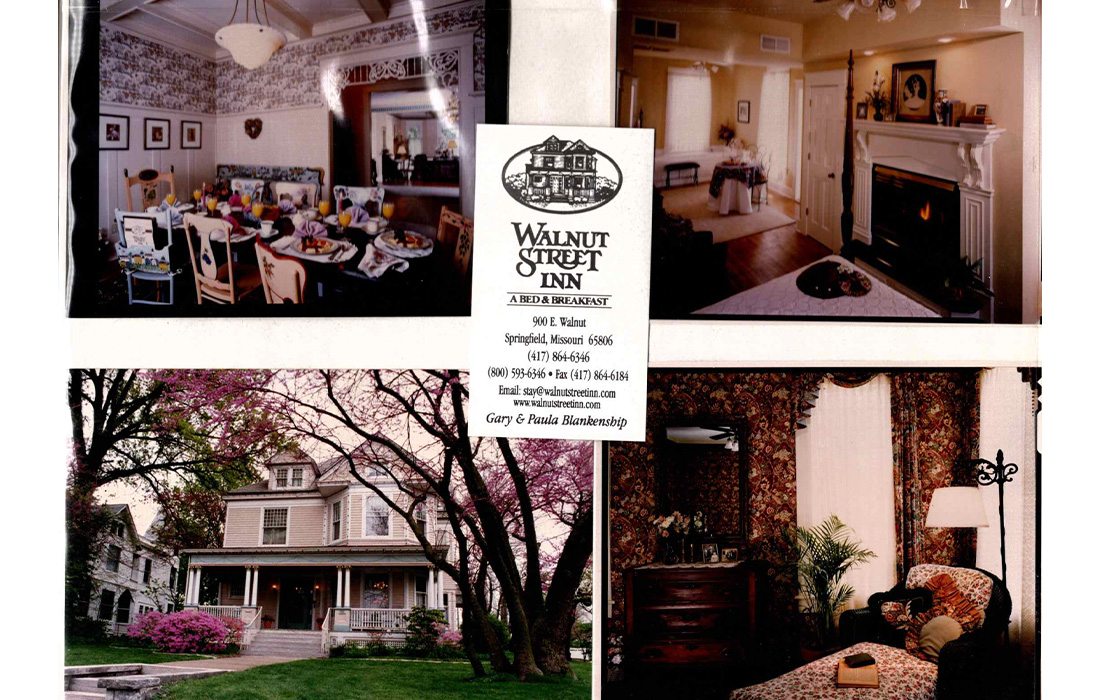 The Walnut Street Inn is full of history.