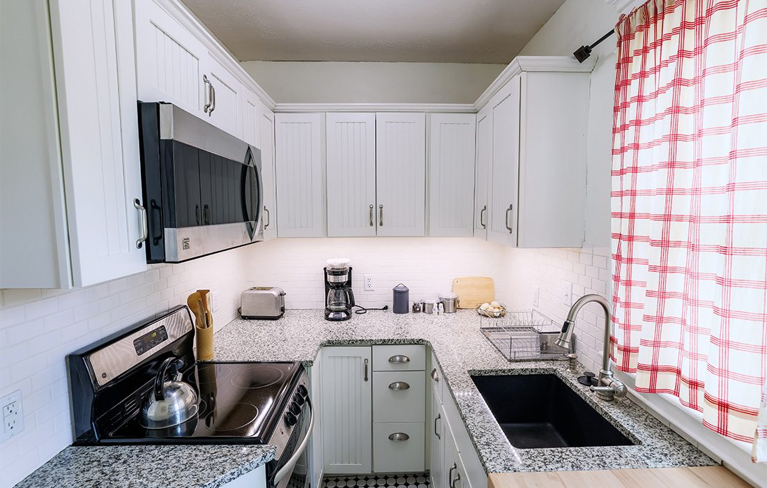 Kitchen at The Walnut Street Inn.