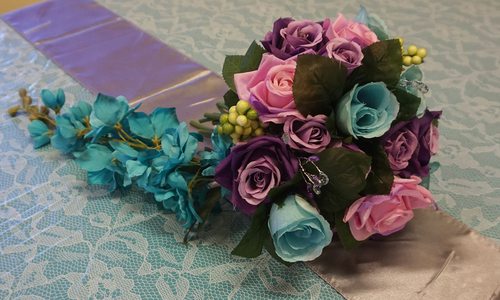 Wonderland Events and Party Rental wedding bouquet