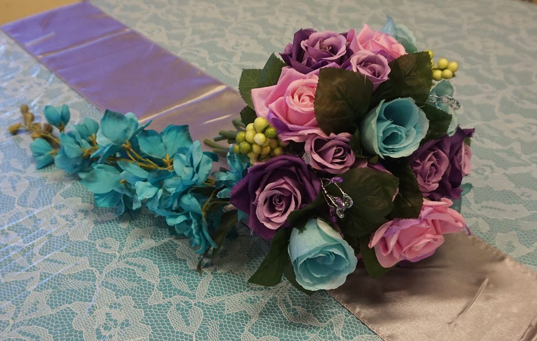 Wonderland Events and Party Rental wedding bouquet