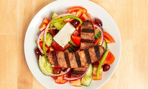 Villager Salad at Greek Belly in Springfield MO