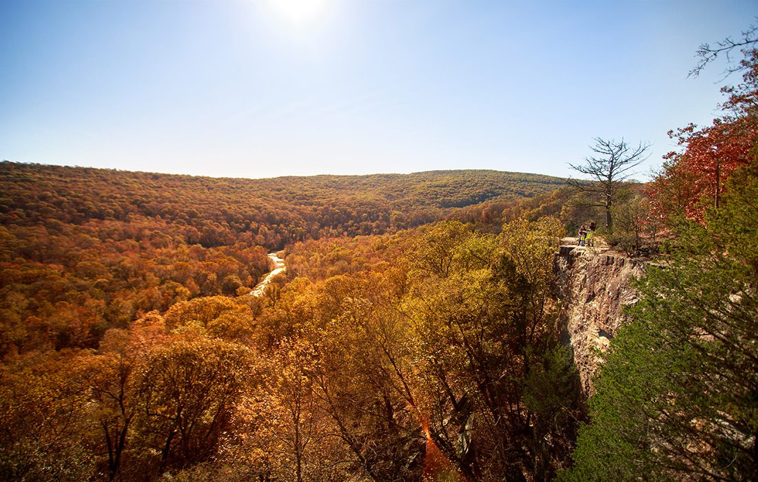 Yellow Rock Trail in northwest Arkansas