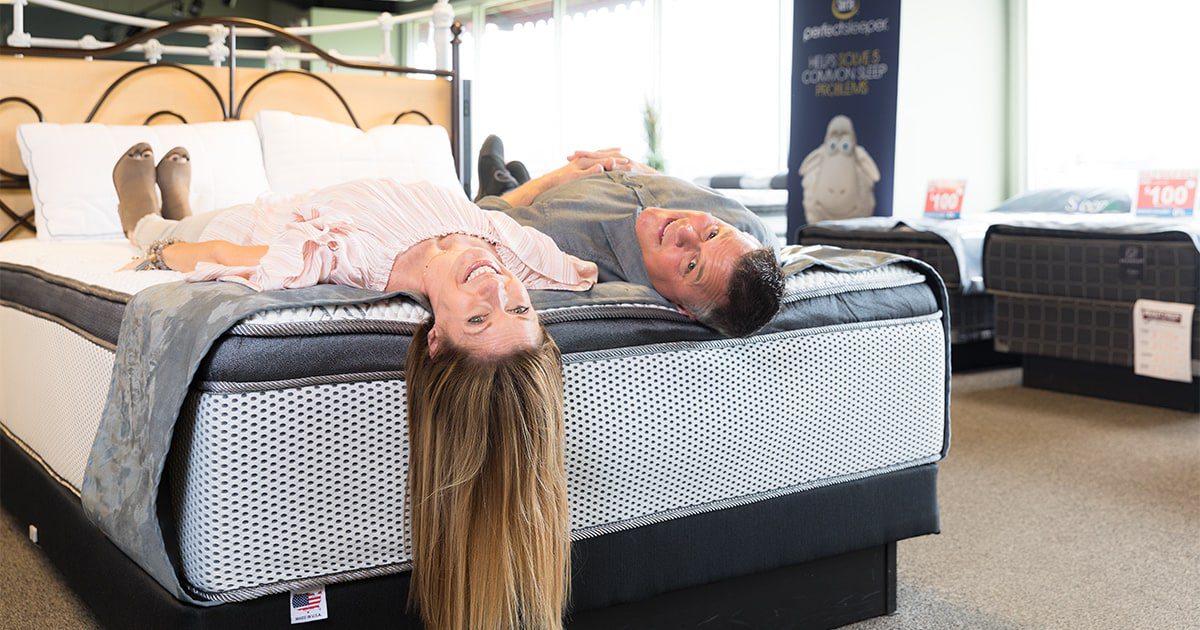 Beautyrest Sleep Gallery owners Ursula and Keith James know that good sleep starts with a good  mattress.