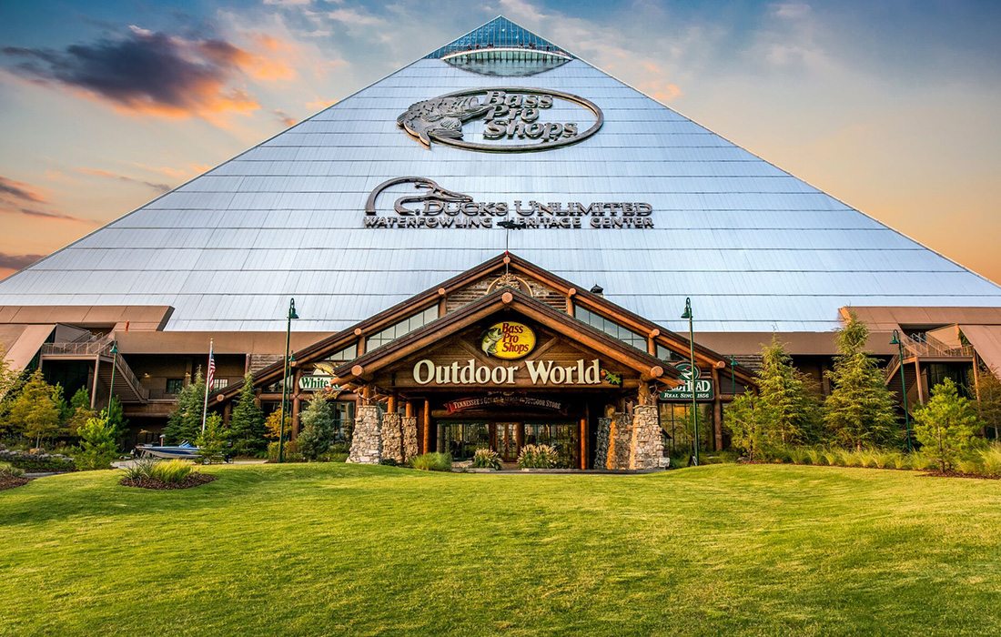 Bass Pro Shops Pyramid in Memphis, TN.
