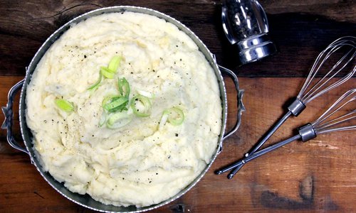 Buttery Leek Mashed Potatoes