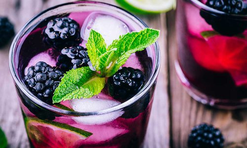 Blackberry Bourbon Smash