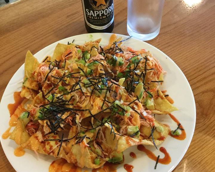 California Roll Nachos from Yoshi Jen.