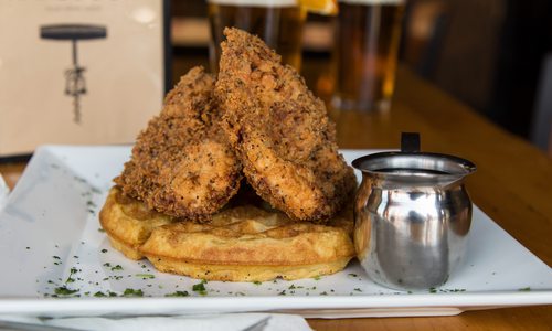 Chicken and Waffles from Civil Kitchen