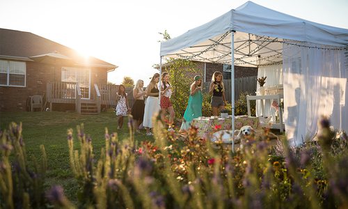 The Chrisara Twins’ Adorable Garden Party
