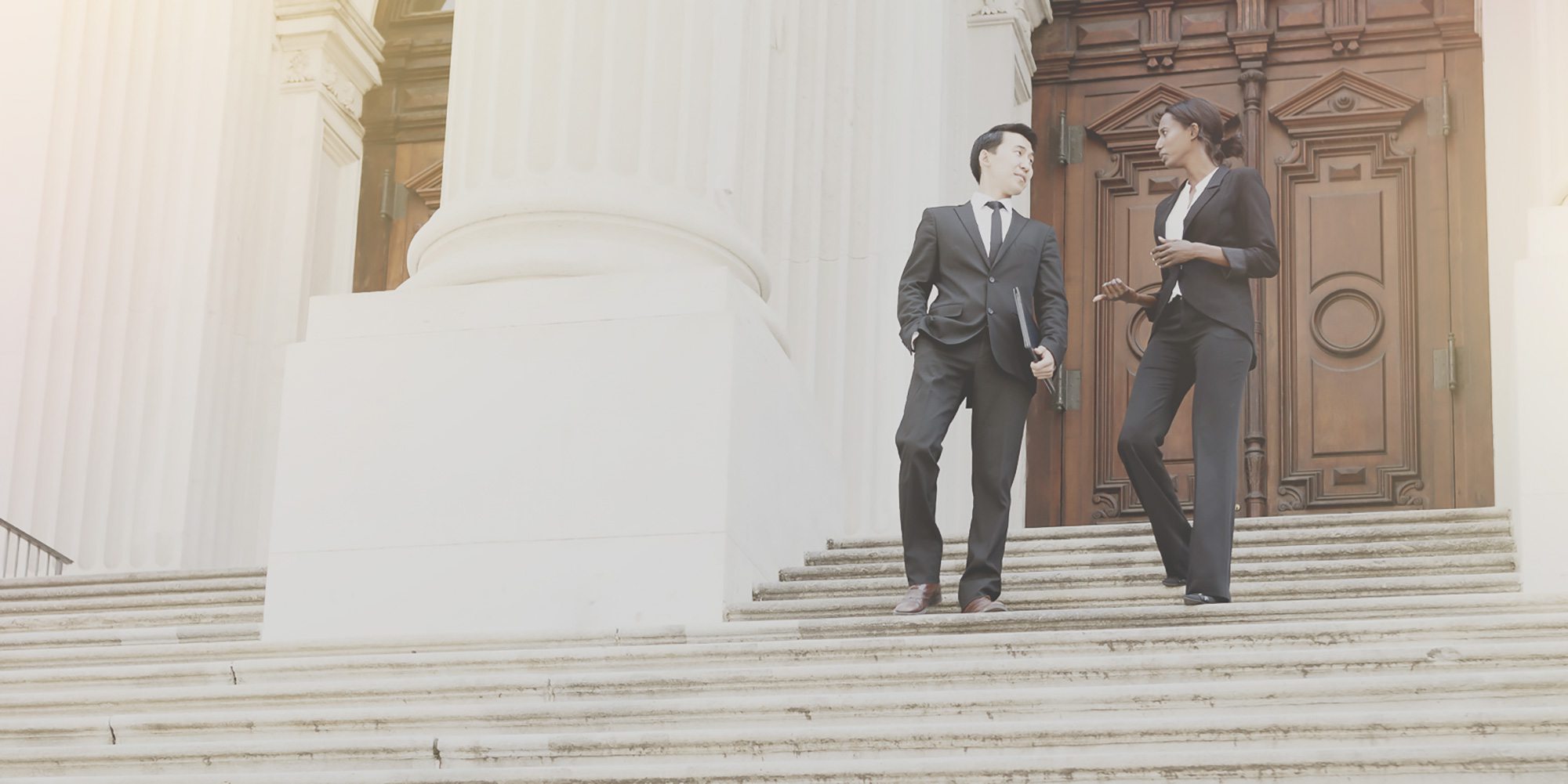 courthouse steps