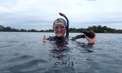 Scuba diving at Table Rock Lake