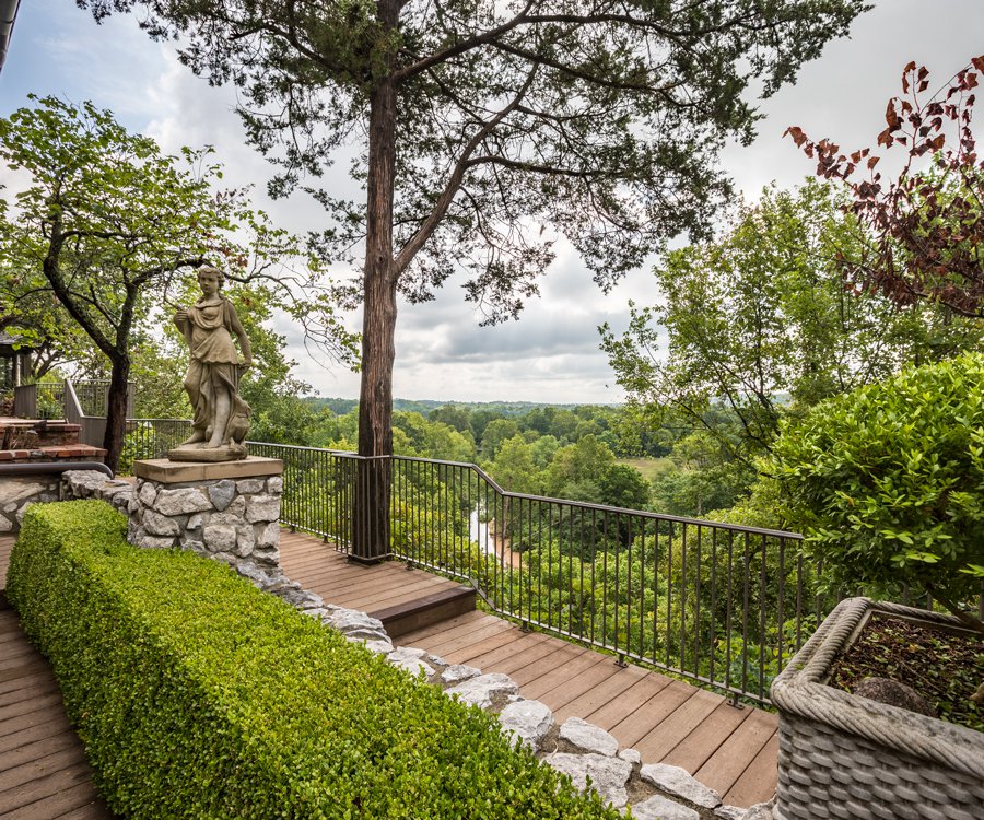 Bob Noble's Estate Overlooking Ozark's Finley River