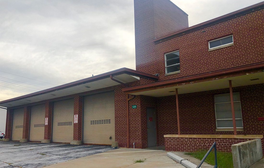 old fire station that will be a brewery in Springfield Missouri