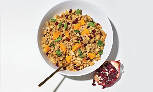 Orange and Pomegranate Fruit Stuffing Recipe