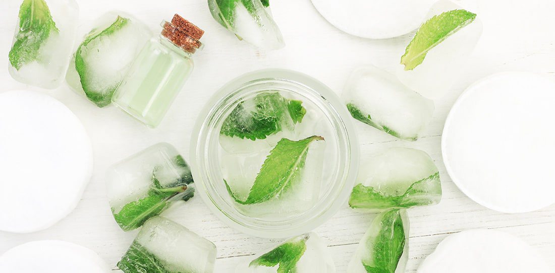 Mint Ice Cube Facial