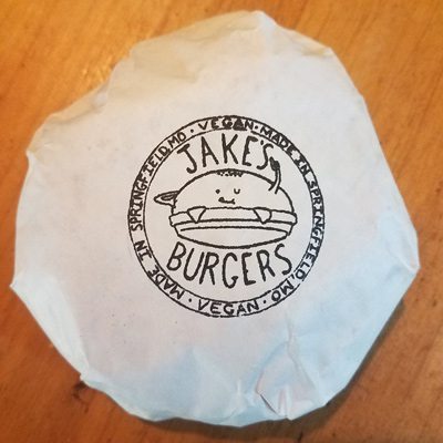 Jake's Burgers Wrapper Springfield, MO