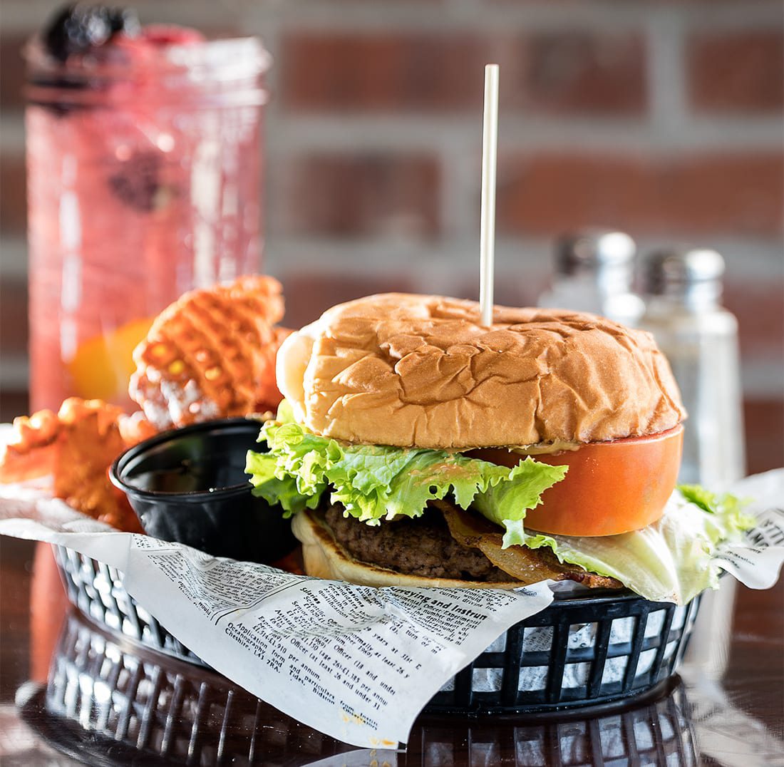 Memphis King Burger from Lemonade House Grille