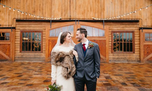 bride and groom during a vintage wedding in Lebanon