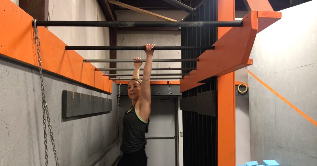 Monkey bars ninja warrior gym