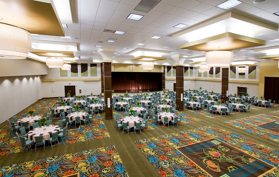 Event space at Oasis Hotel & Convention Center in Springfield MO