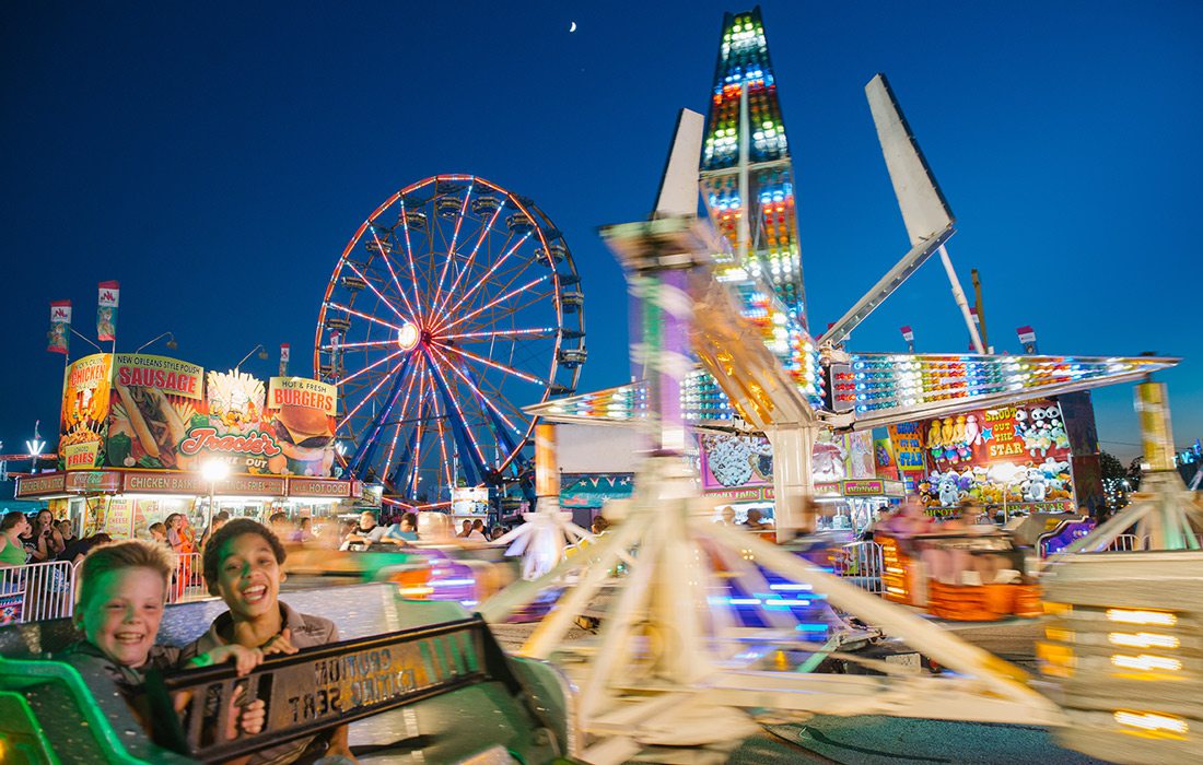 Ferris wheel at Ozark Empire Fair