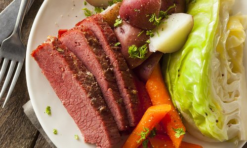 Corned beef and cabbage