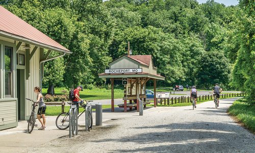 Katy Trail, Rocheport, Missouri