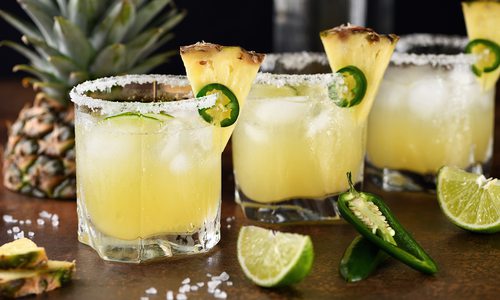 The frothy Mezcal Sour at Tequila + Mezcal