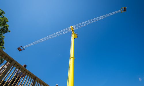 The Skyscraper thrill ride in Branson, MO.
