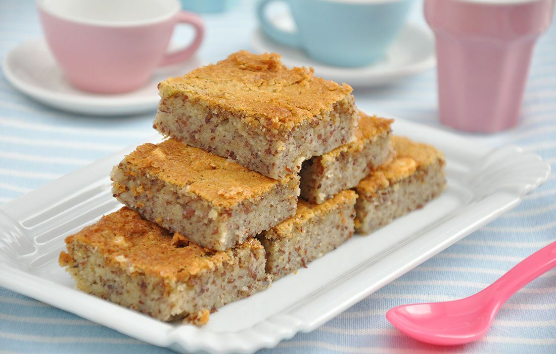 Snickerdoodle Blondie Bars Recipe from The Pitch Pizza & Pub