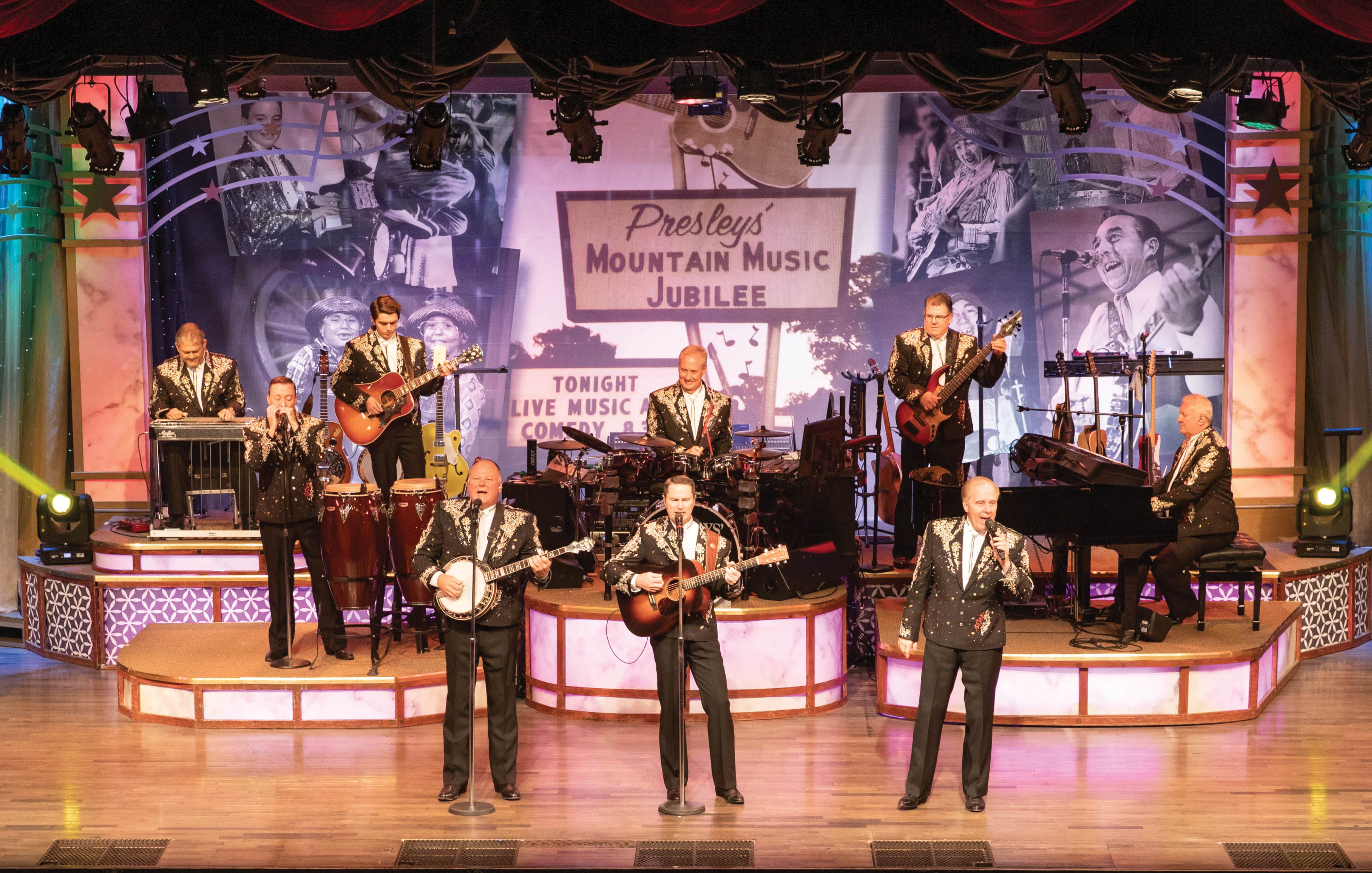 The Presley's perform in Branson MO