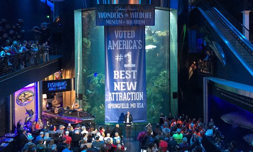 Wonders of Wildlife Voted America’s Best New Attraction